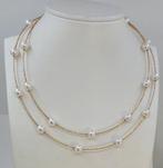 Halsketting - 18 karaat Roségoud, 8x8,5 mm heldere, Nieuw