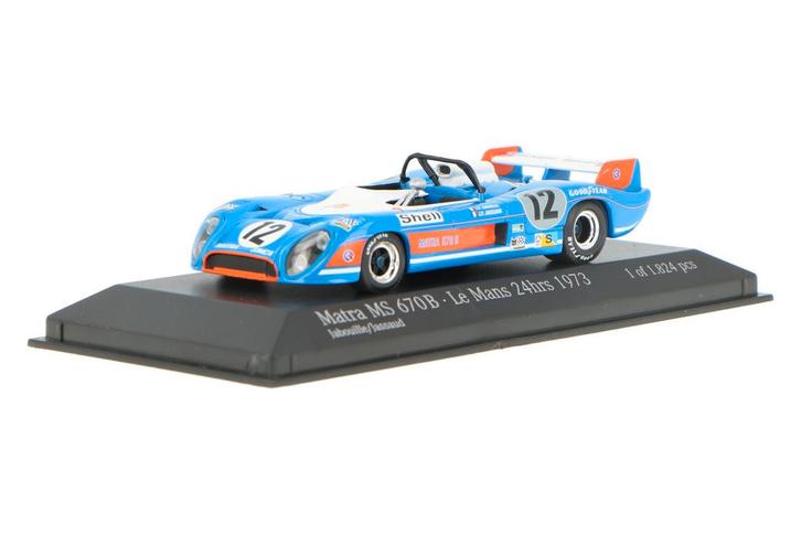 Matra MS 670B 430731112 Minichamps  Modelauto 1:43 1973, Hobby en Vrije tijd, Modelauto's | 1:43, Verzenden