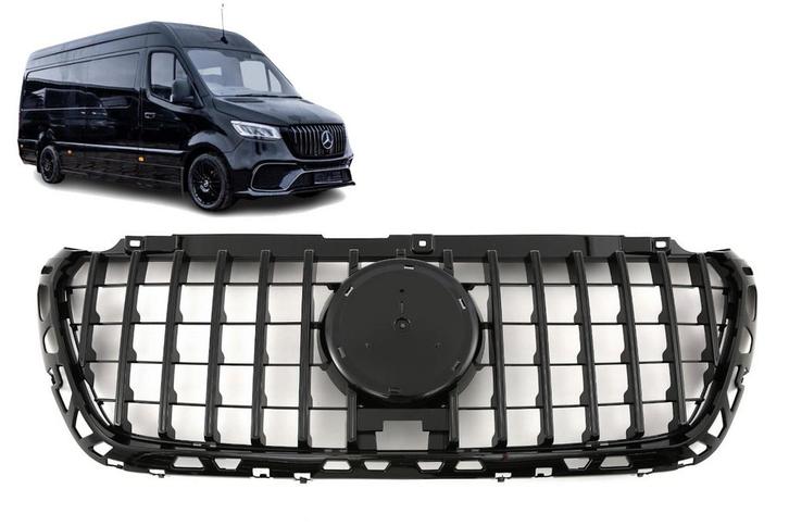 Grill | Mercedes-Benz | Sprinter 2018-2024 4d bus | W907 / W, Auto-onderdelen, Carrosserie en Plaatwerk, Nieuw, Mercedes-Benz