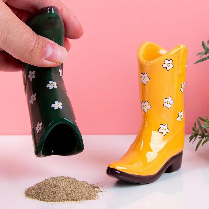 Cowboylaars peper- en zoutstel, Huis en Inrichting, Keuken | Keukenbenodigdheden, Verzenden