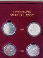 Italië. 2000 Lire / 5000 Lire 1998/2000 (4 monete)  (Zonder