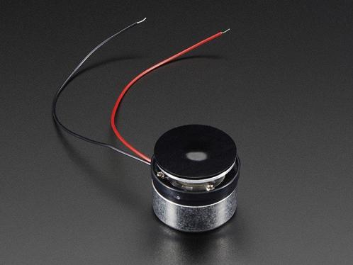Transducer voor middelgrote oppervlakken met draden - 4 Ohm, Hobby en Vrije tijd, Elektronica-componenten, Verzenden