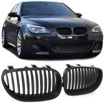 Mat Zwarte Nieren (Gril Set) BMW 5 Serie E60 E61 03-10 B2301, Nieuw, Voor, BMW