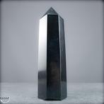 Natuurlijke zwarte toermalijn obelisk Wachter van kracht en, Verzamelen, Mineralen en Fossielen