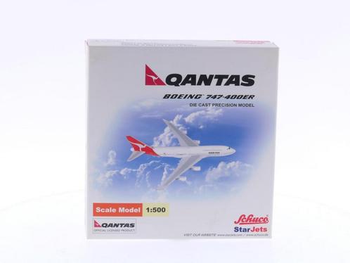 Schaal 1:500 Schuco/Star Jets 355 7614 Qantas Airways - B..., Hobby en Vrije tijd, Modelbouw | Vliegtuigen en Helikopters, Gebruikt