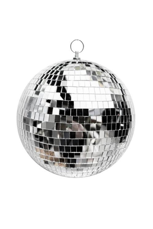 Discobal Ø 20 cm Klein Discobol Spiegelbol Zilver Spiegeltje, Hobby en Vrije tijd, Feestartikelen, Carnaval, Feestartikel, Nieuw