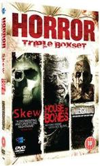 Horror Triple Collection DVD (2012) Rob Scattergood,, Cd's en Dvd's, Dvd's | Overige Dvd's, Zo goed als nieuw, Verzenden