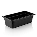 GGM Gastro | Polycarbonaat GN bak 1/3 - Zwart - Diepte 100 |, Verzenden