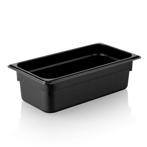 GGM Gastro | Polycarbonaat GN bak 1/3 - Zwart - Diepte 100 |, Zakelijke goederen, Horeca | Food, Verzenden