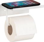 WENKO Toiletrolhouder met planchet Desulo mat wit - WC, Huis en Inrichting, Badkamer | Badtextiel en Accessoires, Ophalen of Verzenden