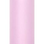 Lichtroze Tule Rol 15cm 9m, Verzenden, Nieuw