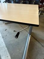 Ahrend 180x80 slingerbureau – peren Trespa blad – €99 excl, Huis en Inrichting, Bureaus, Ophalen of Verzenden, In hoogte verstelbaar