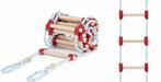 Veilige Touwladder 2 Meter - Beukenhout Sporten - Max. 25..., Doe-het-zelf en Verbouw, Ladders en Trappen, Nieuw, Ophalen of Verzenden
