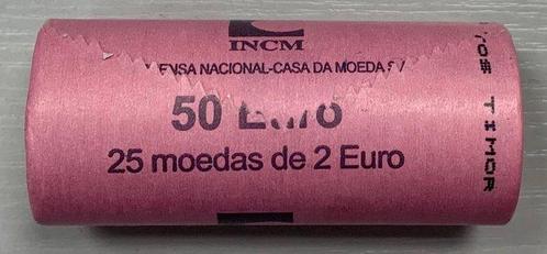 Portugal. 2 Euro 2015 Timor (25 pieces) in roll (Zonder, Postzegels en Munten, Munten | Europa | Euromunten