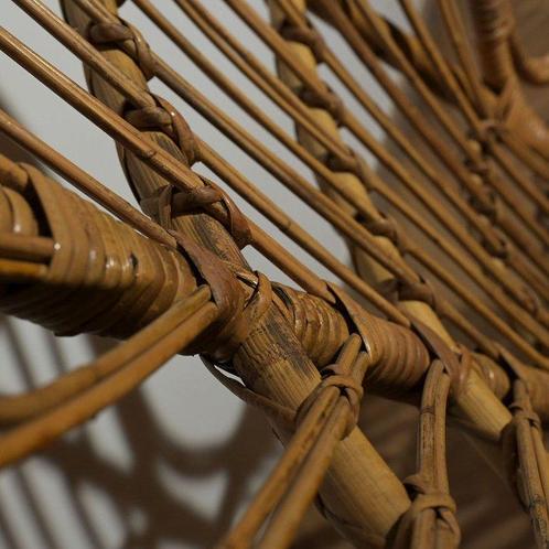 Fauteuil - Bamboe, Rattan - toegeschreven aan Gio Ponti, Antiek en Kunst, Kunst | Designobjecten