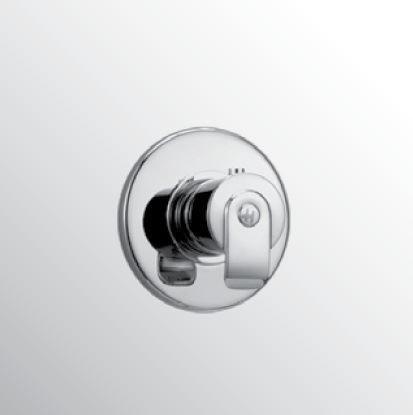 Huber Atelier inbouw stopkraan chroom 160.AT01H.CR, Doe-het-zelf en Verbouw, Sanitair, Kraan, Nieuw, Chroom, Ophalen of Verzenden