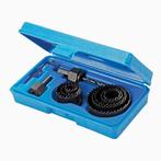 Silverline Gatenboor set - 11-delig - Ø 19-64 mm - Voor h.., Ophalen of Verzenden, Nieuw