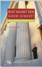 Wat maakt een goed jurist? 9789054545637, Verzenden, Zo goed als nieuw