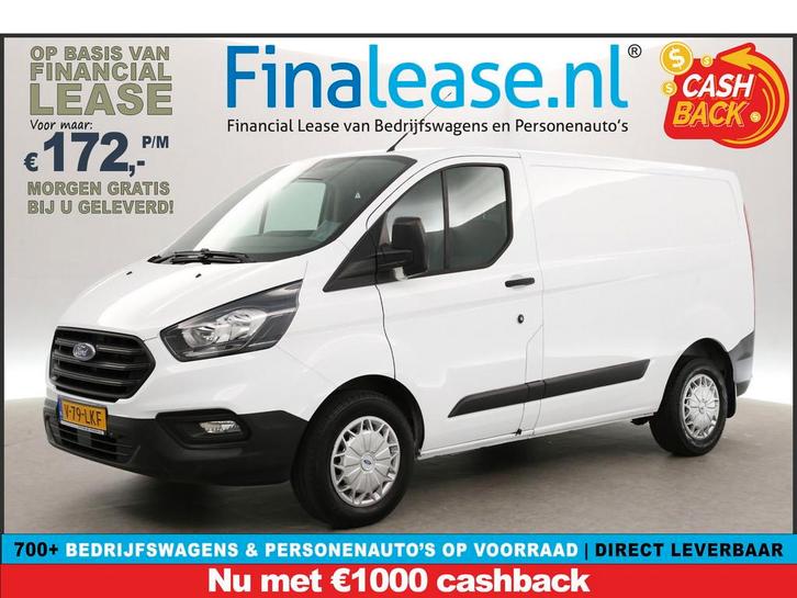 Ford Transit Custom 280 2.0 TDCI L1H1 3-Zits Parkeersensoren, Auto's, Bestelauto's, Lease, Handgeschakeld, Diesel, Boordcomputer