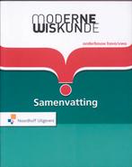 Samenvating havo/vwo Moderne Wiskunde 9789001784980, Boeken, Verzenden, Zo goed als nieuw, Ineke de Bruijn
