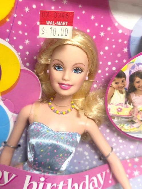 Mattel - Pop Barbie Birthday Barbie 2006 - 2000-2010, Antiek en Kunst, Antiek | Speelgoed