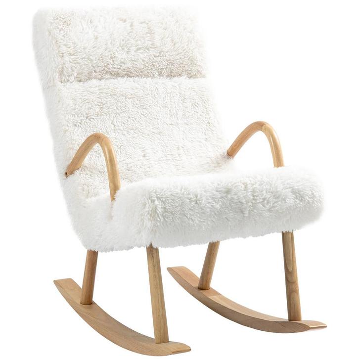 TRUUSK Schommelstoel Fauteuil Armleunstoel - Voedingsstoel i, Huis en Inrichting, Fauteuils, Nieuw, Verzenden