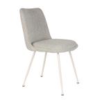 *WOONWINKEL* Moderne Eetkamerstoel Boucle Creme, Huis en Inrichting, Stoelen, Verzenden, Nieuw