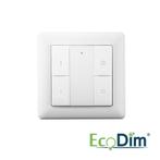 ECODIM | DRAADLOZE SCHAKELAAR ZIGBEE | 2 GROEPEN | WIT, Nieuw