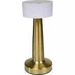 Benson Oplaadbare LED tafellamp - Touchbediening - Goud -..., Huis en Inrichting, Lampen | Wandlampen, Ophalen of Verzenden, Nieuw