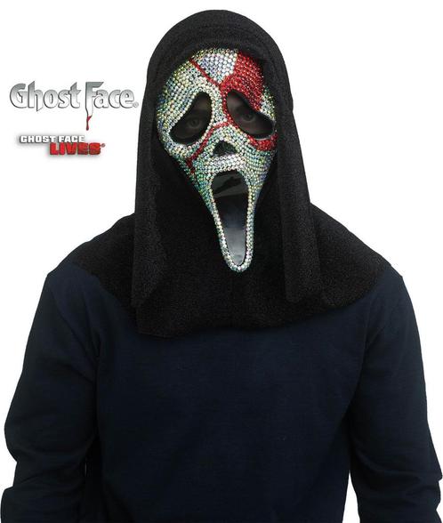 Officieel Scream Masker Diamanten met Bloed, Hobby en Vrije tijd, Feestartikelen, Feestartikel, Nieuw, Verzenden