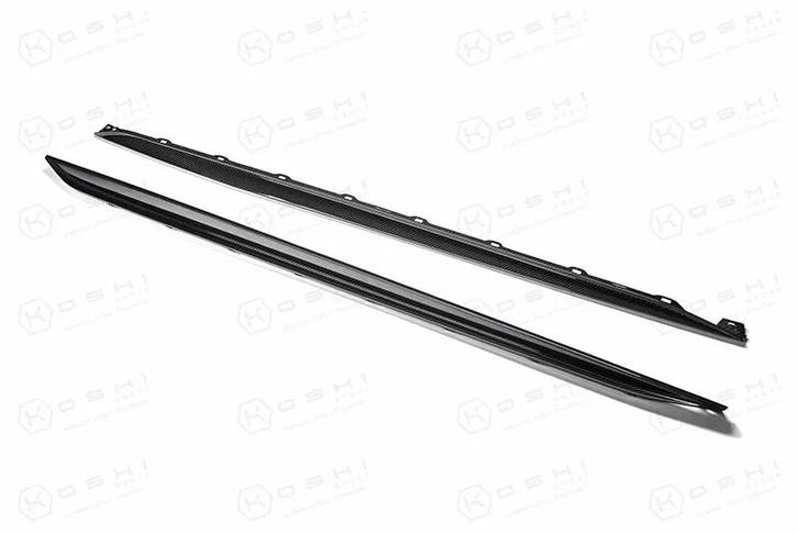 Audi RS3 8Y 2020+ Carbon side skirt extensions, Auto diversen, Tuning en Styling, Verzenden