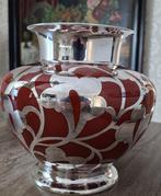 Friedrich Wilhelm Spahr - Vaas - Porselein, Zilver - Overlay, Antiek en Kunst