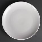 Witte ronde horeca borden 25 cm (stuks 12), Verzenden