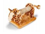 Veiling - Kattenkrab speeltje met rammelaar giraffe, Nieuw