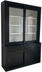 Buffetkast zwart design soft close 160 x 240cm, Ophalen of Verzenden, Nieuw