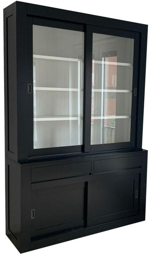 Buffetkast zwart design soft close 160 x 240cm, Huis en Inrichting, Kasten | Buffetkasten, Ophalen of Verzenden