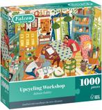 Upcycling Workshop Puzzel (1000 stukjes) | Falcon - Puzzels, Verzenden, Nieuw