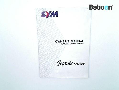 Instructie Boek SYM Joyride 125 2001-2004 LA12W English, Motoren, Onderdelen | Overige, Gebruikt, Verzenden
