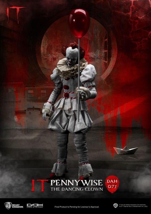 Stephen Kings It Dynamic 8ction Heroes Action Figure 1/9 Pen, Verzamelen, Film en Tv, Nieuw, Ophalen of Verzenden