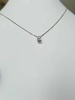 Zonder Minimumprijs - Ketting met hanger Zilver Diamant, Sieraden, Tassen en Uiterlijk, Antieke sieraden
