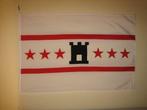 Drentse vlag van Drenthe 150 x 225 cm Nieuw!, Diversen, Vlaggen en Wimpels, Verzenden, Nieuw