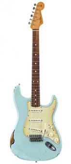 Fender Stratocaster Road Worn 60s Rosewood Sonic Blue 2016, Muziek en Instrumenten, Snaarinstrumenten | Gitaren | Elektrisch, Ophalen of Verzenden