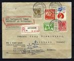 Nederland 1932 - Zeppelincover  Graf Zeppelin met, Gestempeld