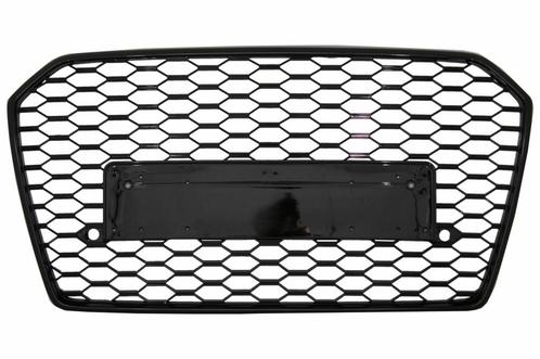 Grill Audi A6 C7 15-18 RS Look Glans Zwart, Auto-onderdelen, Overige Auto-onderdelen, Ophalen of Verzenden