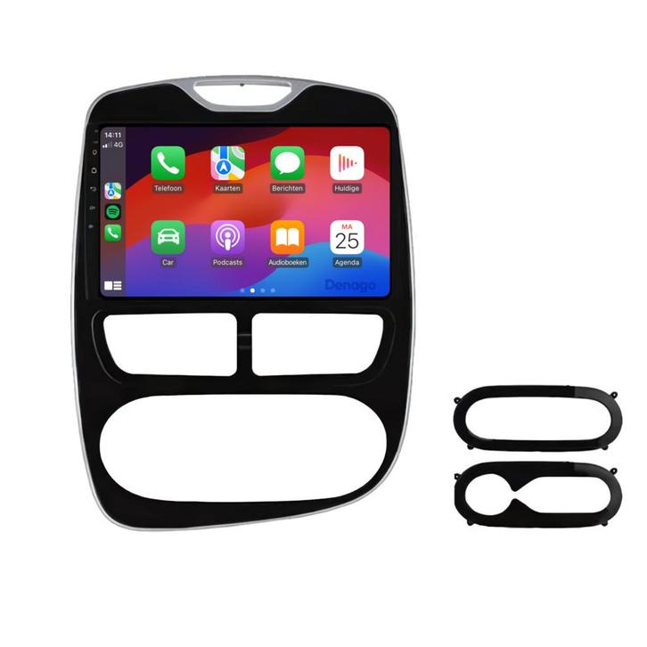 Renault Clio 4 Autoradio 2013 t/m 2015 Android 13 & CarPlay, Auto diversen, Autoradio's, Nieuw, Ophalen of Verzenden
