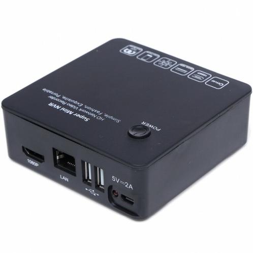 Mini HD Netwerk Video Recorder, Audio, Tv en Foto, Videobewaking, Nieuw, Ophalen of Verzenden