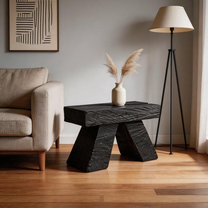 Logniture - Kruk - Japanse stijl - Eik, Antiek en Kunst, Kunst | Designobjecten