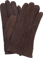 Suitable Suede Handschoen Donkerbruin maat L Heren, Verzenden, Nieuw, Maat 52/54 (L), Suitable