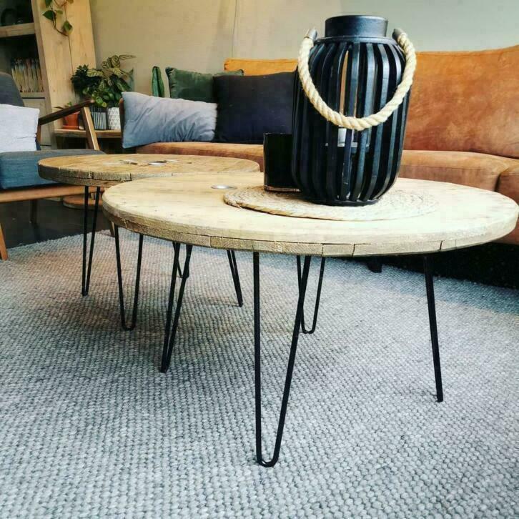 Schijven van houten haspels / flenzen - diverse maten, Huis en Inrichting, Woonaccessoires | Overige, Zo goed als nieuw, Ophalen of Verzenden