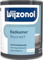 Wijzonol Badkamer Muurverf 1 liter, Doe-het-zelf en Verbouw, Verf, Beits en Lak, Ophalen of Verzenden, Nieuw